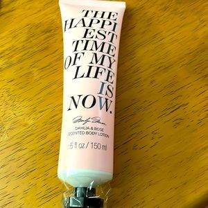 Marilyn Monroe the happiest time of my life is now Dahlia and Rose body lotion